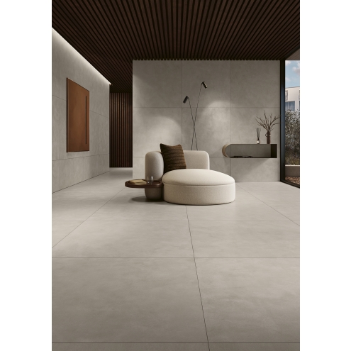 Margres Metropolis Light Grey Matt Boden-und Wandfliese 90x90 cm