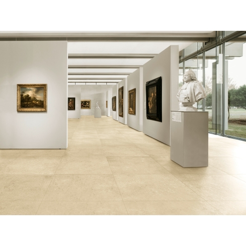 Margres Slabstone Beige Anpoliert Boden- und Wandfliese 60x60 cm