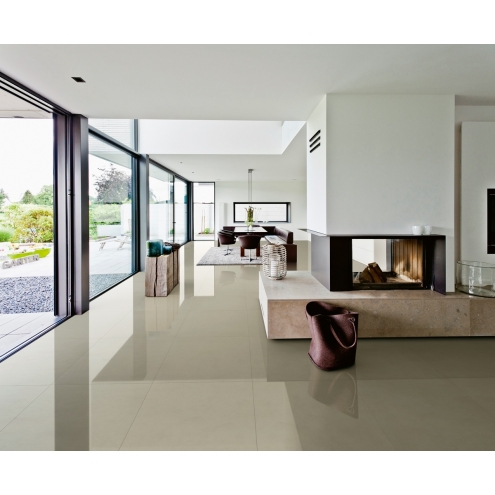 Margres Time 2.0 Silver Poliert Boden- und Wandfliese 60x120 cm