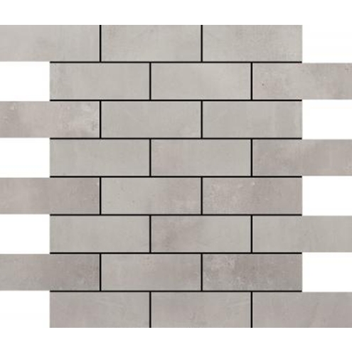 Margres Tool Light Grey Anpoliert Dekor Bricks 33x33 cm