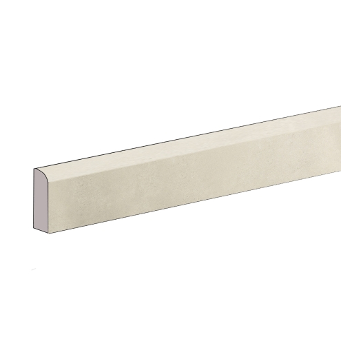 Margres Tool White Anpoliert Sockel 8x60 cm