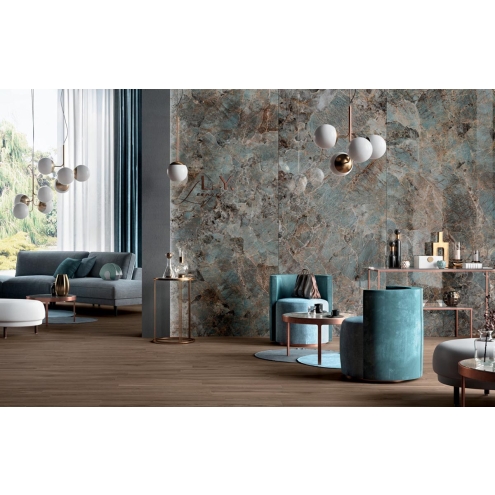 Mirage Jewels 2.0 Amazzonite Poliert Boden- und Wandfliese 120x120 cm