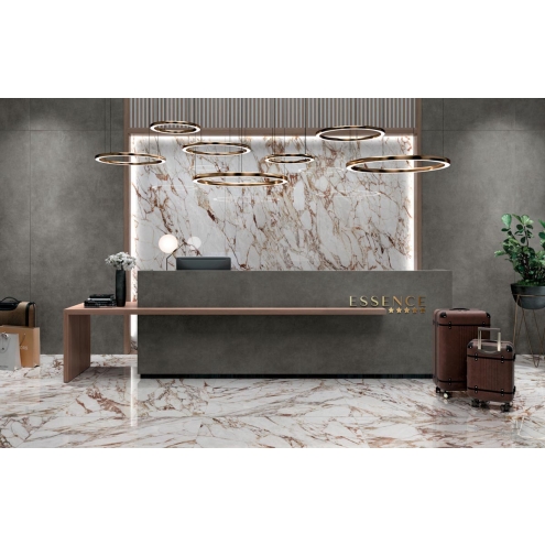 Mirage Jewels 2.0 Arabescato Oro Poliert Boden- und Wandfliese 120x120 cm