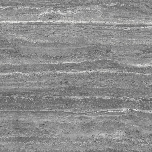 Mirage Elysian Travertini Dark gebürstet Boden- und Wandfliese 120x120 cm