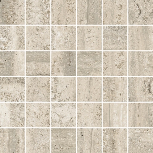 Mirage Elysian Travertini Light Natural Mosaik 36T 30x30 cm