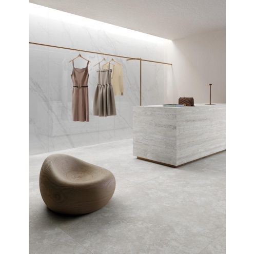 Mirage Elysian Travertini Misty Cross Natural Boden- und Wandfliese 60x120 cm