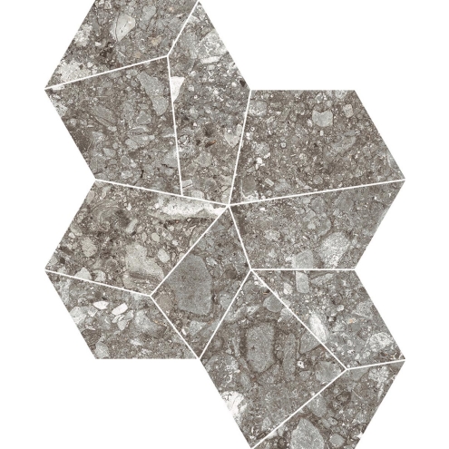 Mirage Norr Gra Natural Dekor Patchy 34,7x40 cm