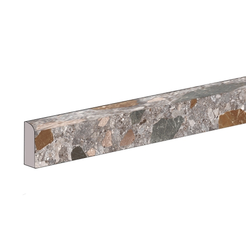 Mirage Norr Grus Natural Sockel 7,2x60 cm