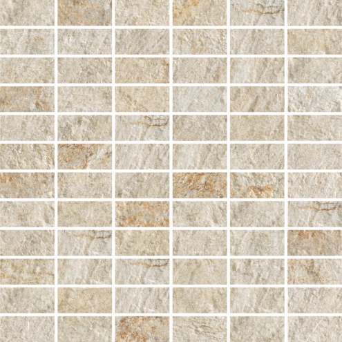 Mirage Quarziti 2.0 Mountains QR 02 NAT Mosaik Mattoncino 30x30 cm