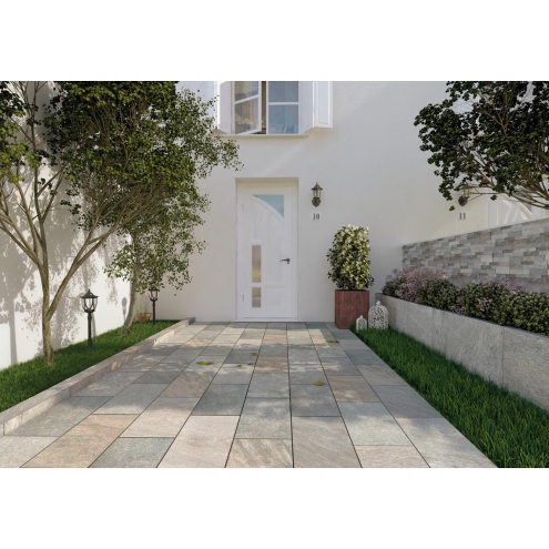 Mirage Quarziti 2.0 Waterfall QR 03 NAT Terrassenplatte 30 mm 60x60 cm
