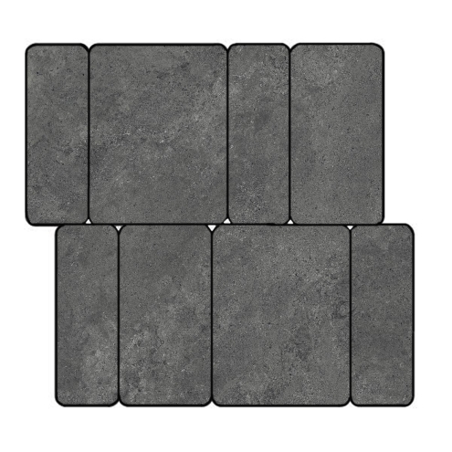 Mirage ReStone Santorini RS05 SP Mosaik Soap 38x40 cm