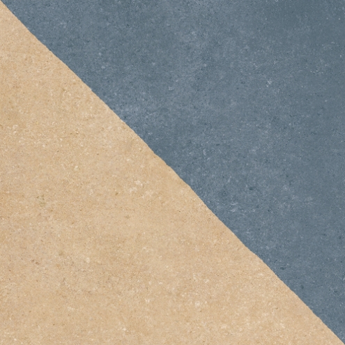 Keraben Terracotta Paja-Azul Dekor Modul Matt 20x20 cm