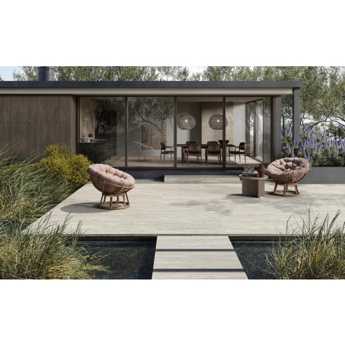 Pastorelli New Classic White matt Terrassenplatte 60x120 cm