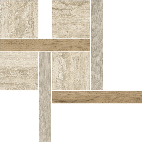 Pastorelli New Classic Beige matt Mosaik Weaving 32x32 cm