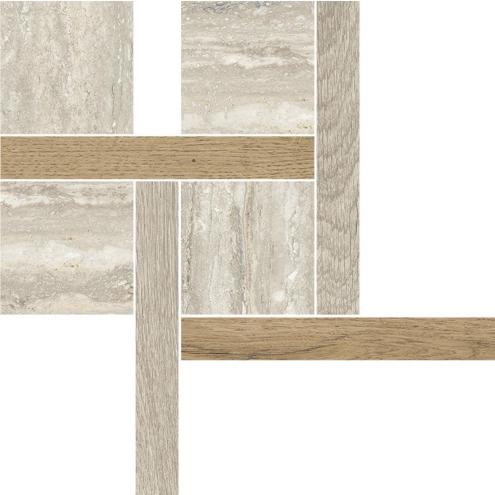 Pastorelli New Classic White matt Mosaik Weaving 32x32 cm