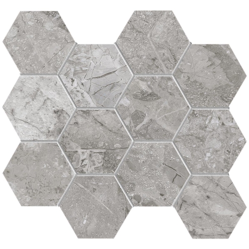 Pastorelli Sunshine Breccia Grey Mosaik Esagon 30x30 cm