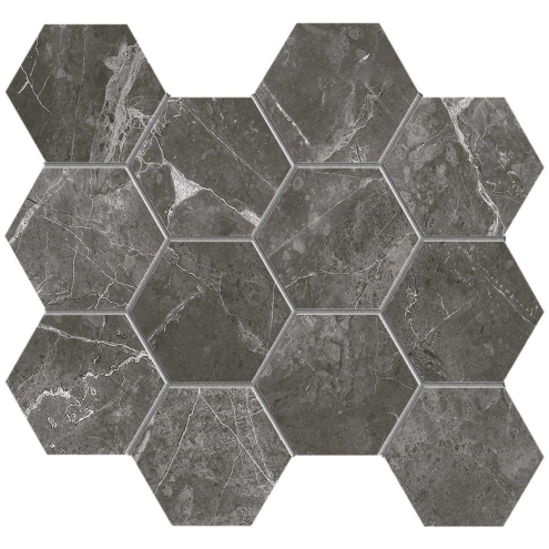 Pastorelli Sunshine Emperador Dark Mosaik Esagon 30x30 cm