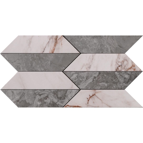 Pastorelli Sunshine White/Grey Muretto 30x52,5 cm