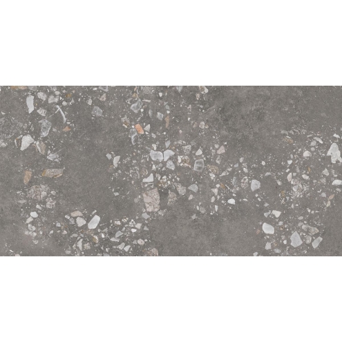Pastorelli Yourself Dark Grey Bubble Boden- und Wandfliese 60x120 cm