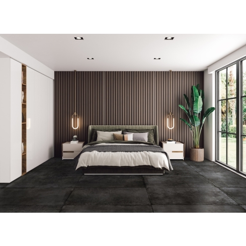 PrimeCollection Proton Noire matt Boden- und Wandfliese 60x120 cm