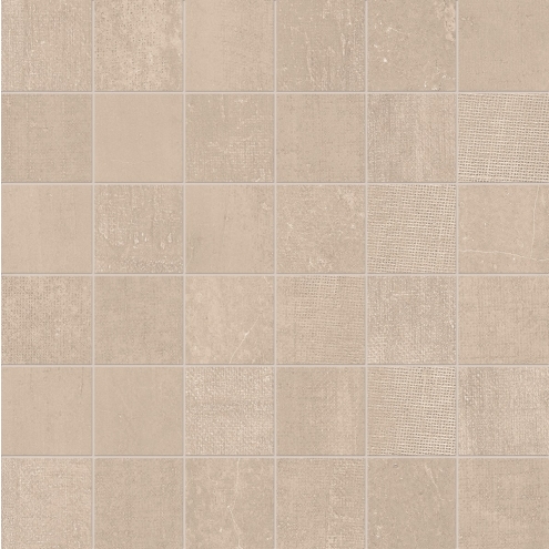 Provenza Gesso Taupe Linen Mosaik 5x5 Matte 30x30 cm