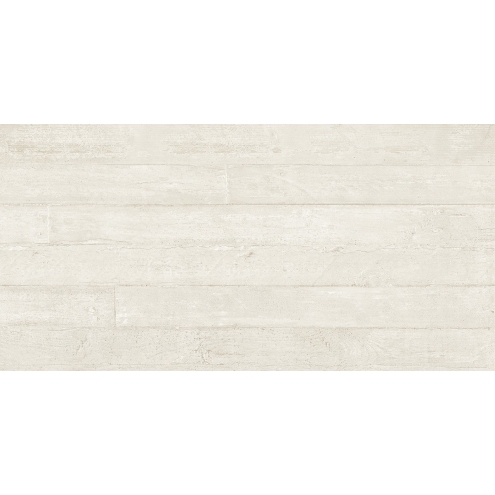 Provenza Re-Play Concrete Boden- und Wandfliese White Cassaforma Flat 30x60 cm