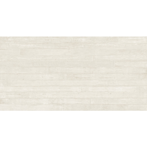 Provenza Re-Play Concrete Boden- und Wandfliese White Cassaforma Flat 60x120 cm
