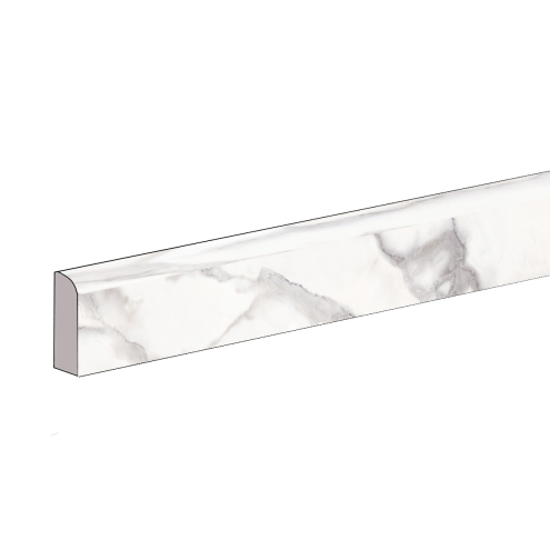 Provenza Unique Marble Sockel 7x60 Calacatta Regale glänzend 7x60 cm