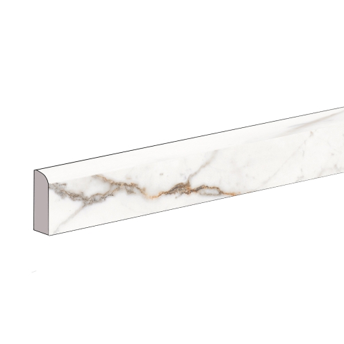 Provenza Unique Marble Sockel 7x60 Paonazzetto glänzend 7x60 cm