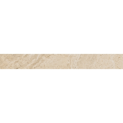 Provenza Unique Travertine Boden- und Wandfliese Cream Minimal matt 7,5x60 cm