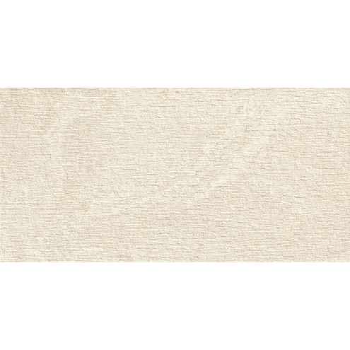 Provenza Unique Travertine Wandfliese White Ruled matt strukturiert 60x120 cm