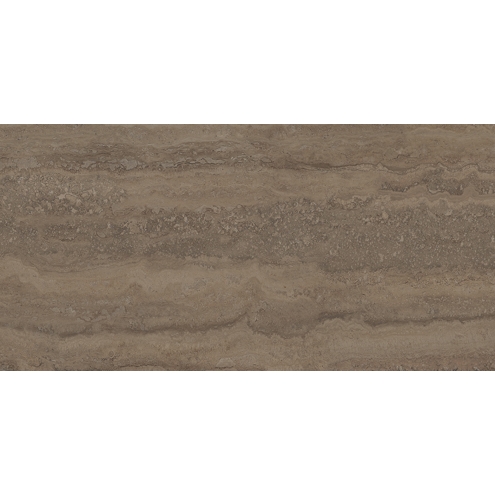 Provenza Unique Travertine Boden- und Wandfliese Chocolate Vein Cut matt 30x60 cm