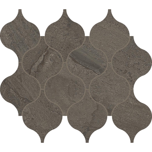 Provenza Pietra di Orosei Grigio Bruciato Mosaik Provenzale matt SilkTech 29,2x33,2 cm