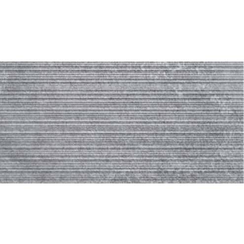 PrimeCollection QuarzStone Wanddekor Lines Grey 30x60 cm