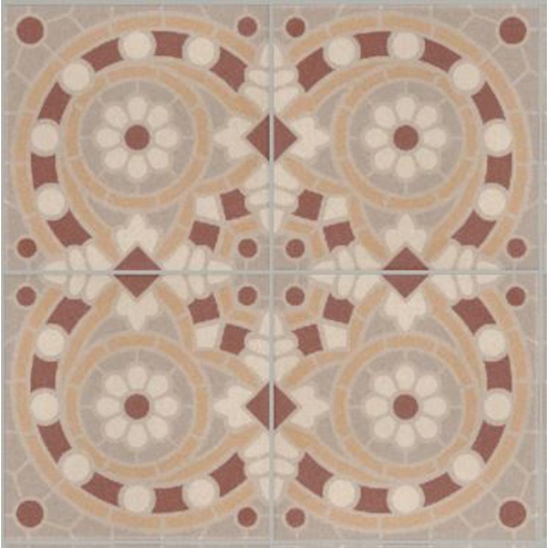 Revoir Paris La Madeleine Malo matt Wand/Bodenfliese 20x20 cm