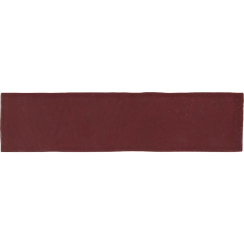 Revoir Paris Atelier Bordeaux glänzend Wandfliese 6,2x25 cm