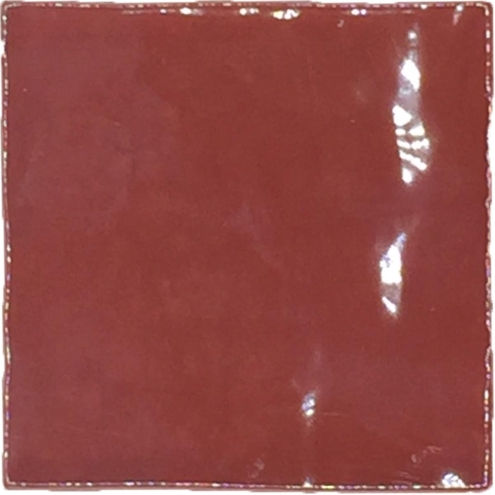 Revoir Paris Atelier Bordeaux glänzend Wandfliese 10x10 cm