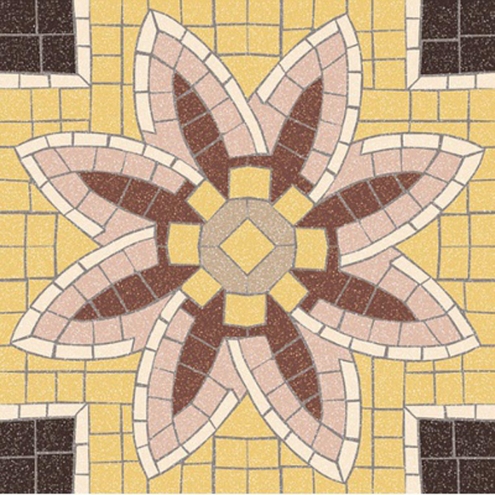 Revoir Paris Bel Histoire Octavie Cabochon matt (4er Set) 7,5x7,5 cm