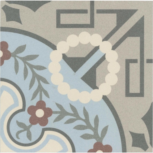 Revoir Paris Bel Histoire Germaine matt Wand/Bodenfliese 15x15 cm