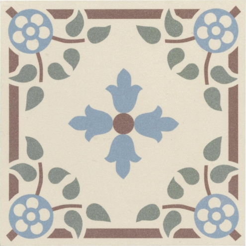 Revoir Paris Bel Histoire Ida matt Wand/Bodenfliese 15x15 cm