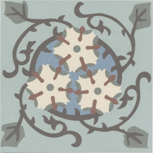 Revoir Paris Bel Histoire Manon matt Wand/Bodenfliese 15x15 cm