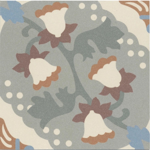 Revoir Paris Bel Histoire Rosa matt Wand/Bodenfliese 15x15 cm