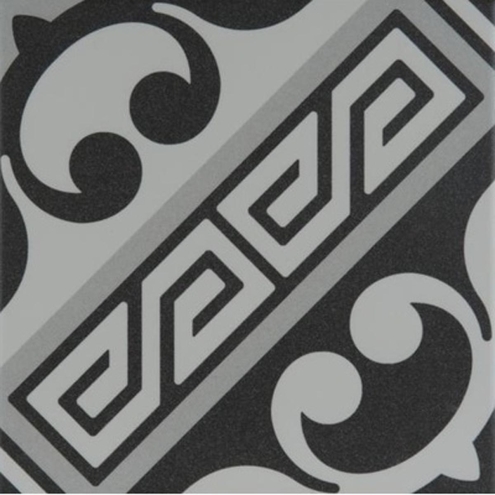 Revoir Paris La Madeleine Juliette Gris matt Wand/Bodenfl. 20x20 cm