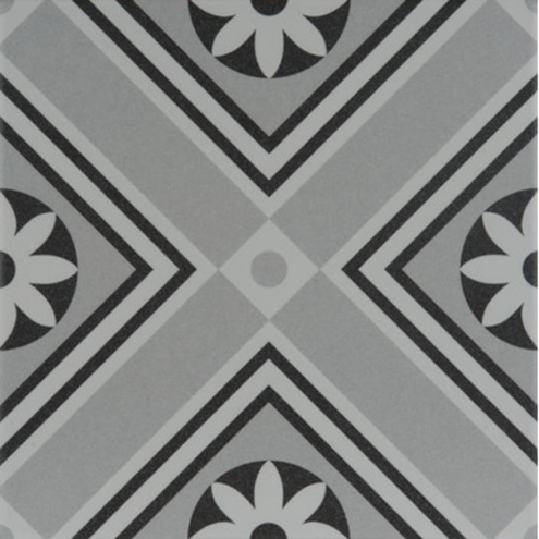 Revoir Paris La Madeleine Rosalie matt Wand/Bodenfliese 20x20 cm