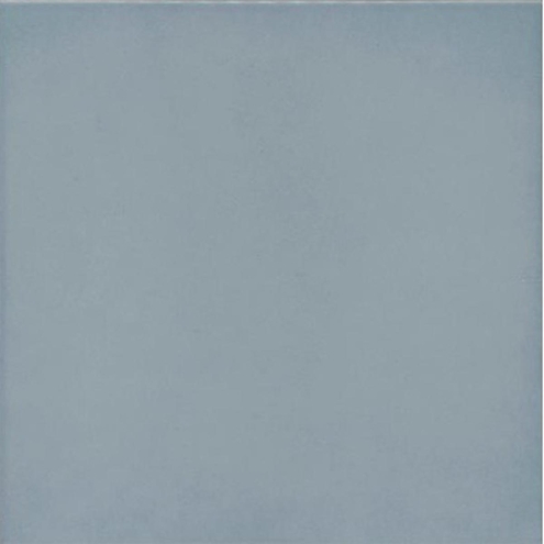 Revoir Paris La Madeleine Uni Azure matt Wand/Bodenfliese 20x20 cm