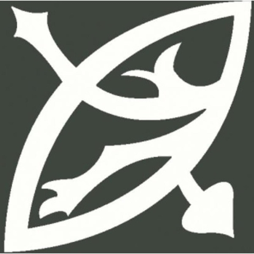 Revoir Paris La Madeleine Zelie Noir matt Wand/Bodenfliese 20x20 cm