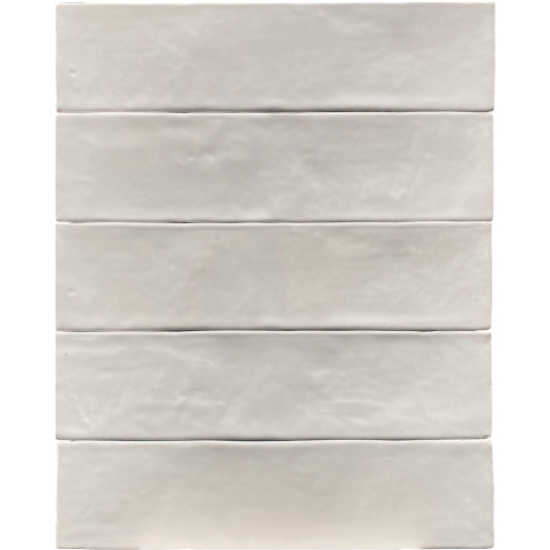 Revoir Paris Studio Creme glänzend Wandfliese 6,2x25 cm