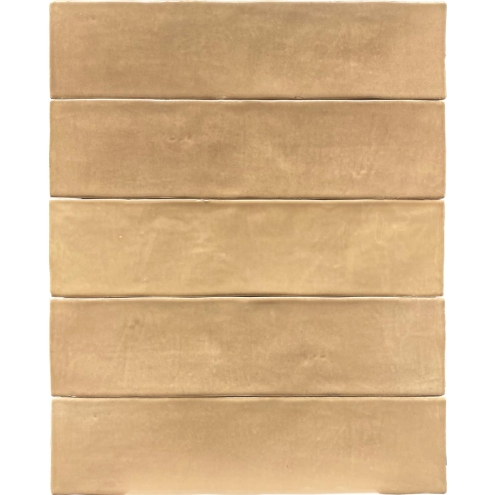 Revoir Paris Studio Amande glänzend Wandfliese 6,2x25 cm