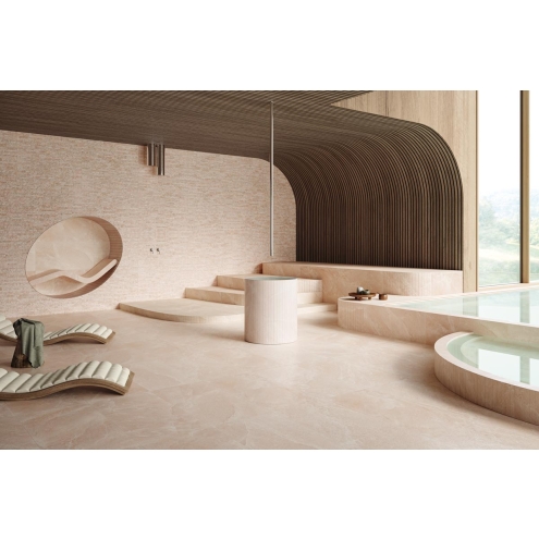 Provenza Saltstone Wanddekor Modula Pink Halite matt strukturiert 30x60 cm