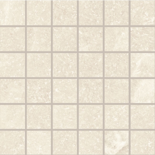 Provenza Saltstone Mosaik 5x5 White Pure glänzend Matte 30x30 cm